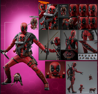Hot Toys Deadpool & Wolverine Deadpool 1/6 Scale Figure MMS746 Deadpool 3