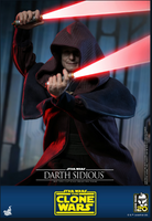 Darth Sidious Sixth Scale Figure - The Clone Wars - Star Wars (Hot Toys) TMS102