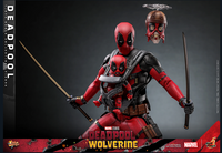 Hot Toys Deadpool & Wolverine Deadpool 1/6 Scale Figure MMS746 Deadpool 3