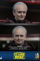 Darth Sidious Sixth Scale Figure - The Clone Wars - Star Wars (Hot Toys) TMS102