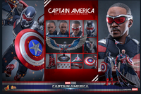 Captain America Sixth Scale Figure - Captain America: Brave New World - Movie Masterpiece Series - Marvel (Hot Toys)