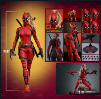 Ladypool Sixth Scale Figure by Hot Toys MMS747