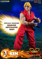 
              Street Fighter V Iconiq Gaming Series Ken 1/6 Scale Collectible Figure
            