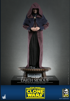 
              Darth Sidious Sixth Scale Figure - The Clone Wars - Star Wars (Hot Toys) TMS102
            