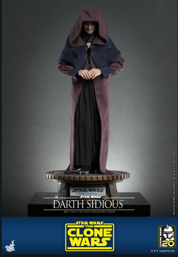 Darth Sidious Sixth Scale Figure - The Clone Wars - Star Wars (Hot Darth Sidious Sixth Scale Figure - The Clone Wars - Star Wars (Hot