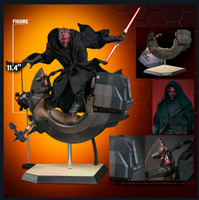 
              Darth Maul with Sith Speeder Sixth Scale Figure Set by Hot Toys
            