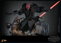 
              Darth Maul with Sith Speeder Sixth Scale Figure Set by Hot Toys
            