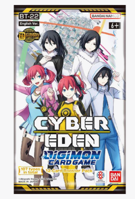 Cyber Eden Booster Pack - Cyber Eden (BT22)