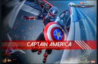 
              Captain America Sixth Scale Figure - Captain America: Brave New World - Movie Masterpiece Series - Marvel (Hot Toys)
            