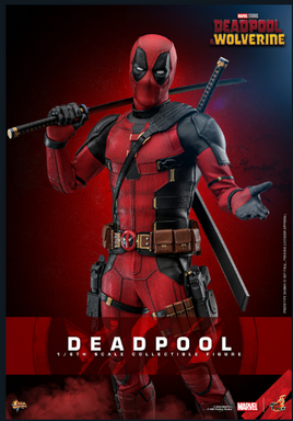 Hot Toys Deadpool & Wolverine Deadpool 1/6 Scale Figure MMS746 Deadpool 3