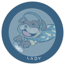 Lady Gamer sticker 2
