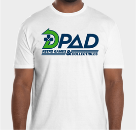 Dpad Retro Games & Collectibles White Tee