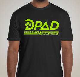 Dpad Retro Games & Collectibles Black Tee