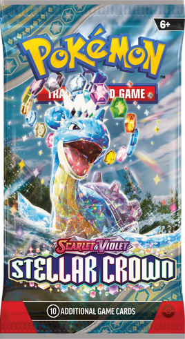 Pokemon TCG: Scarlet & Violet Stellar Crown Booster Pack