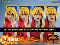 
              Street Fighter V Iconiq Gaming Series Ken 1/6 Scale Collectible Figure
            