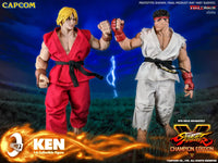 
              Street Fighter V Iconiq Gaming Series Ken 1/6 Scale Collectible Figure
            