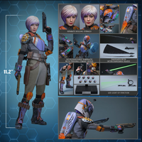 
              Sabine Wren Sixth Scale Figure Hot Toys TMS171
            